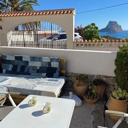 Meerblick Mit Traditionellem Haus Calpe
