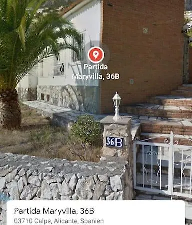 Meerblick Mit Traditionellem Haus Nyaraló Calpe